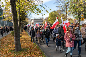 11 listopada - Narodowe wito Niepodlegoci. Uroczystoci w Dzieroniowie - 11.11.2023.




