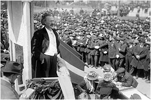 11 listopada - Narodowe wito Niepodlegoci. Uroczystoci w Dzieroniowie - 11.11.2024.
