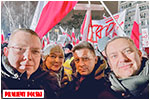 Nieprzebrane tumy uczestnikw Protestu Wolnych Polakw. Jest nas prawie 300 tysicy! - 11.01.2024.



