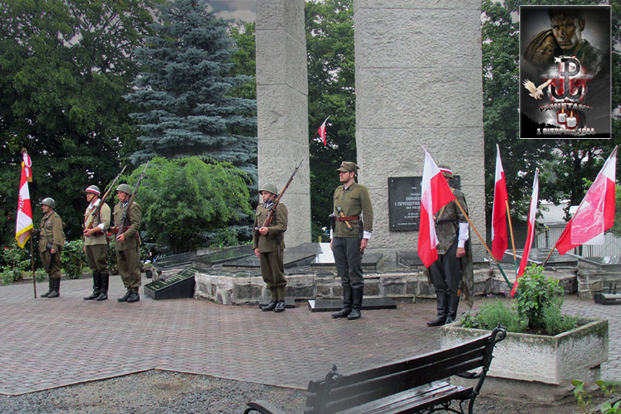 Powstanie Warszawskie – bj o woln Polsk - 01.08.1944. Uroczystoci w Dzieroniowie.