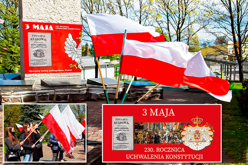 wito Narodowe Trzeciego Maja. Konstytucja ma ju 230 lat - 03.05.2021.