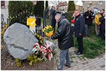 80. rocznica wybuchu powstania w getcie warszawskim, obchody w Dzieroniowie - 19.04.2022.