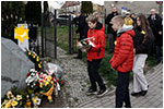 80. rocznica wybuchu powstania w getcie warszawskim, obchody w Dzieroniowie - 19.04.2022.