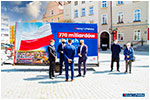 Briefing prasowy parlamentarzystw i samorzdowcw PiS w Dzieroniowie - 30.04.2021.