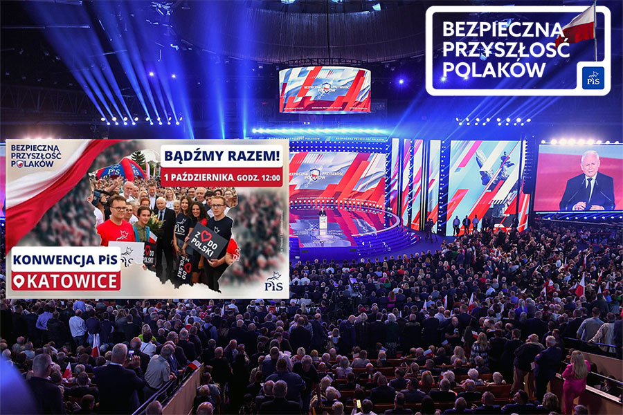 Konwencja PiS ''Bezpieczna Polska'' - 01.10.2023.