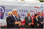 Dobry czas dla Polski - kampania wyborcza PiS w Dzieroniowie 21.08.2019.