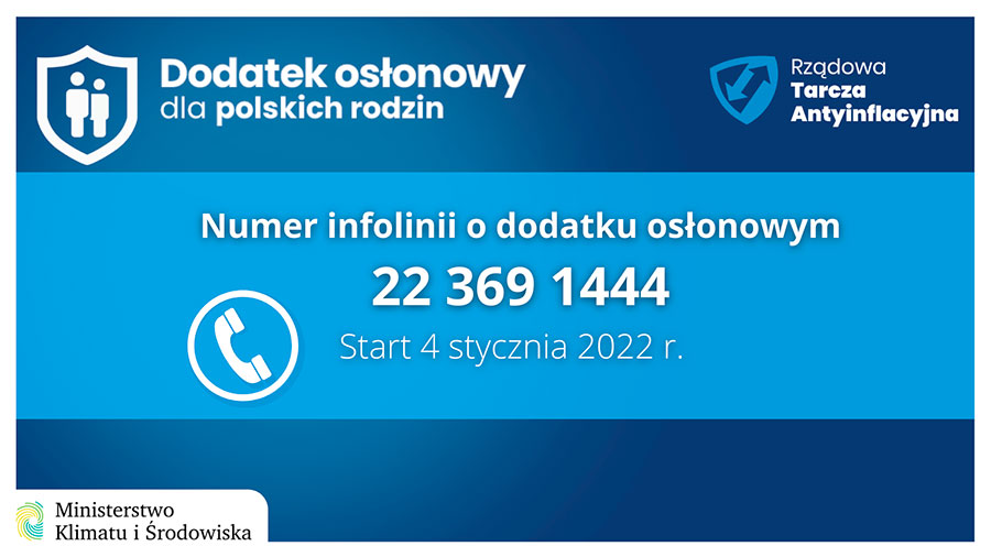 Dodatek osonowy dla polskich rodzin - 07.01.2022.