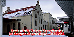 Sowio-grskie Centrum Komunikacyjne ju dostpne dla podrnych – 04.02.2019.