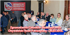 Zgromadzenie Czonkw Stowarzyszenia Obywatelski Ruch Patriotyczny - 28.03.2019.