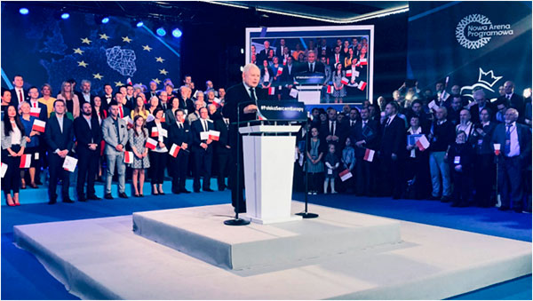 Prezes PiS na konwencji we Wrocawiu.