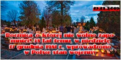 Rocznica, o ktrej nie wolno zapomnie! - 13.12.2019.