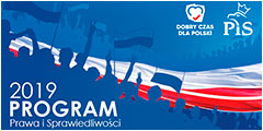 2019 Program Prawa i Sprawiedliwoci ''Polski Model Dobrobytu''.