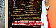 10. rocznica katastrofy smoleskiej. – 10.04.2020.