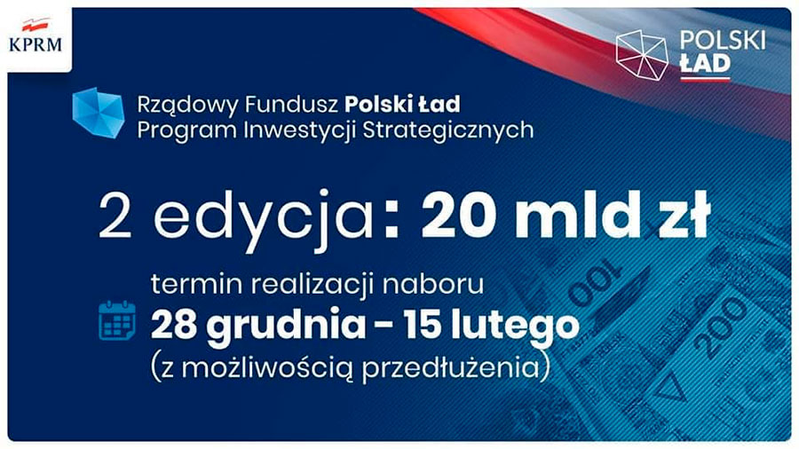 alt="Micha Dworczyk Ruszya 2 edycja Programu Inwestycji Strategicznych #Polskiad - 29.12.2021.