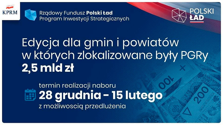 alt="Micha Dworczyk Ruszya 2 edycja Programu Inwestycji Strategicznych #Polskiad - 29.12.2021.