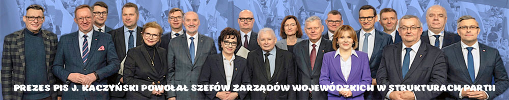 Pełnomocnicy wojewódzkich struktur PiS.