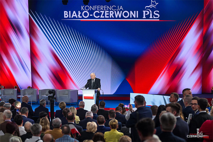 Biao-Czerwoni! Europejska, Programowa Konwencja Prawa i Sprawiedliwoci - 27.04.2024.