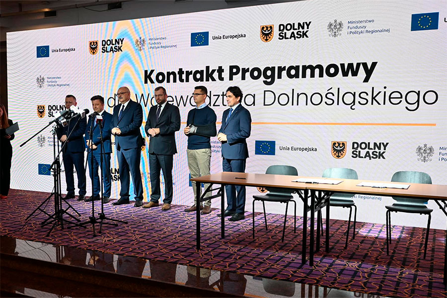 Fundusze Europejskie dla Dolnego lska - Kontrakt Programowy podpisany - 08.09.2022.