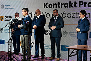 Fundusze Europejskie dla Dolnego lska - Kontrakt Programowy podpisany - 08.09.2022.