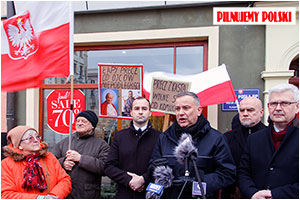 Konferencja prasowa posw PiS - 24.01.2024.