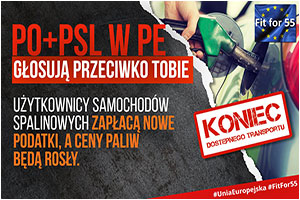 Konferencja PiS: Zaoenia Fit For 55 nie do przyjcia - 21.04.2023.



