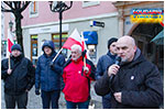 Pokojowa manifestacja poparcia dla Ukrainy na dzieroniowskim rynku - 31.03.2022.