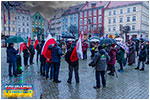 Pokojowa manifestacja poparcia dla Ukrainy na dzieroniowskim rynku - 31.03.2022.