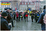 Pokojowa manifestacja poparcia dla Ukrainy na dzieroniowskim rynku - 31.03.2022.