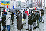 Pokojowa manifestacja poparcia dla Ukrainy na dzieroniowskim rynku - 31.03.2022.