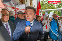 Karol Nawrocki w Dzieroniowie - 15.05.2025.