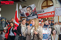 Karol Nawrocki w Dzieroniowie - 15.05.2025.