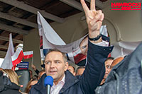 Karol Nawrocki w Dzieroniowie - 15.05.2025.