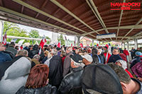 Karol Nawrocki w Dzieroniowie - 15.05.2025.