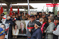 Karol Nawrocki w Dzieroniowie - 15.05.2025.