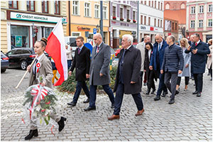 11 listopada - Narodowe wito Niepodlegoci. Uroczystoci w Dzieroniowie - 11.11.2022.



