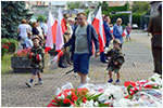 75. rocznica Powstania Warszawskiego. Oficjalne obchody w Dzieroniowie - 01.08.2019.