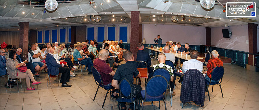 Spotkanie z kandydatami Prawa i Sprawiedliwoci w nadchodzcych wyborach parlamentarnych - 16.09.2023.



