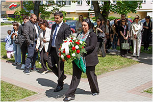  Obchody wita Niepodlegoci Gruzji. Uroczystoci w Dzieroniowie - 26.05.2023.




