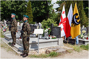  Obchody wita Niepodlegoci Gruzji. Uroczystoci w Dzieroniowie - 26.05.2023.



