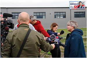 Realizacja projektu Trasa Sudecka - budowa obwodnicy Dzieroniowa - 12.10.2023.



